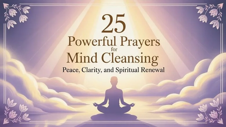 25 Powerful Prayers for Mind Cleansing: Peace, Clarity, and Spiritual Renewal